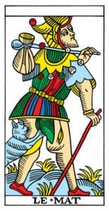 The Fool - Le Mat - Tarot de Marseilles