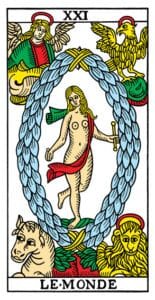 The World - Tarot de Marseilles