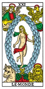 The World - Tarot de Marseilles