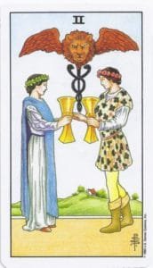 2 of Cups - Rider-Waite-Smith Tarot