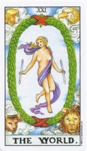 The World - Rider-Waite-Smith Tarot