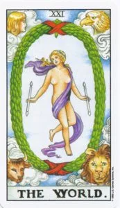 The World - Rider-Waite-Smith Tarot