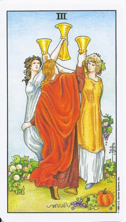 3 of Cups