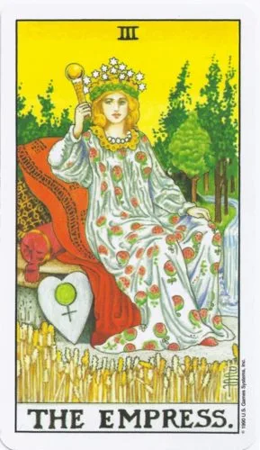 2-3-4 of Cups - Venus-Mercury-Moon in Cancer Decans - Exploring Emotional Security - 11 The Empress - Rider-Waite-Smith