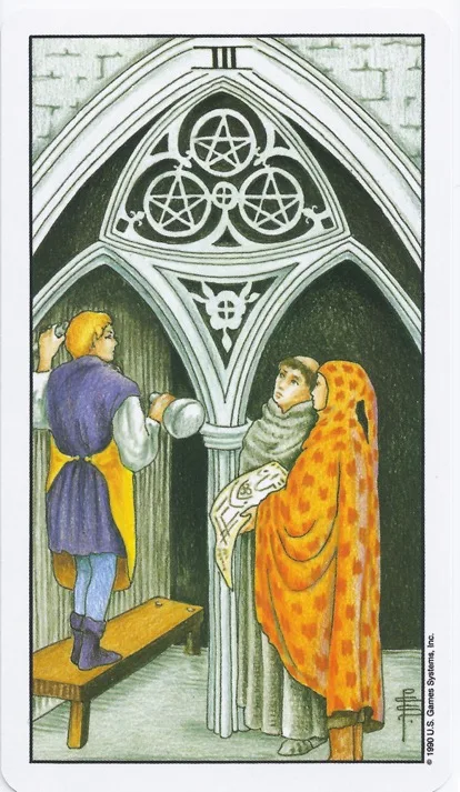 3 of Pentacles