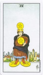 Four of Pentacles - Rider-Waite-Smith
