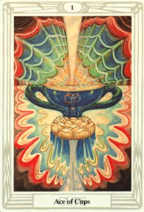 Ace of Cups - Thoth Tarot