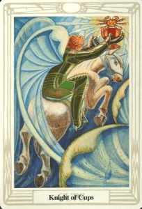 Knight of Cups - Thoth Tarot