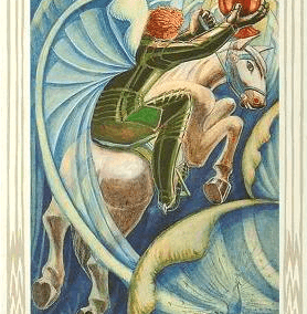 Knight of Cups - Thoth Tarot