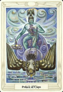 Prince of Cups - Thoth Tarot