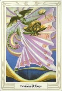 Princess of Cups - Thoth Tarot