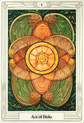 Ace of Pentacles - Thoth Tarot