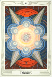 6 of Pentacles - Success - Thoth Tarot