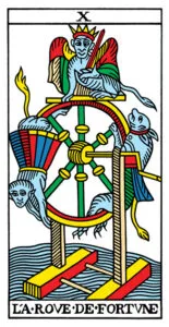 Wheel of Fortune - Tarot de Marseilles