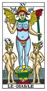 The Devil - Tarot de Marseille