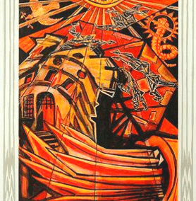 The Tower - Thoth Tarot