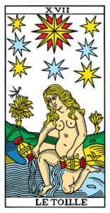 The Star - Tarot de Marseille