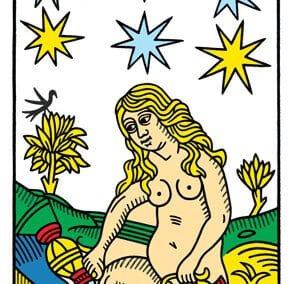 The Star - Tarot de Marseille