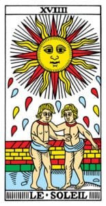The Sun - Tarot de Marseilles