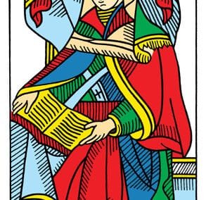 The High Priestess - Tarot de Marseilles