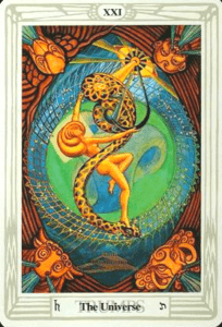The World - The Universe - Thoth Tarot