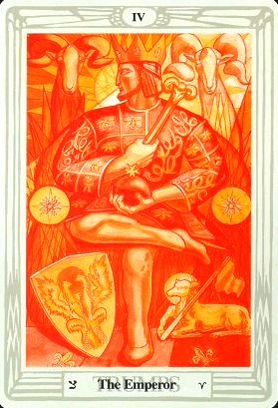The Emperor - Thoth Tarot