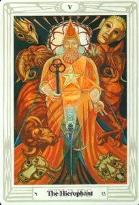 The Hierophant - Thoth Tarot