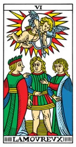 The Lovers - Tarot de Marseilles