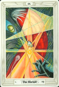 The Hermit - Thoth Tarot