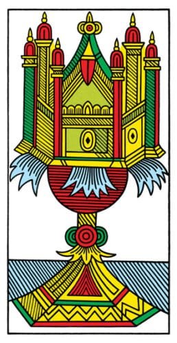 Ace of Cups - Tarot de Marseille