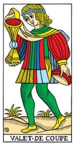 Page of Cups - Tarot de Marseille