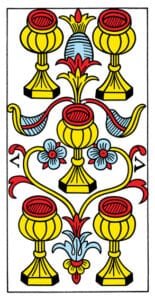 5 of Cups - Tarot de Marseille