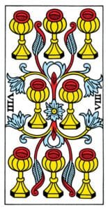 8 of Cups - Tarot de Marseille 