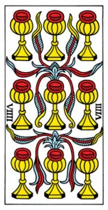 9 of Cups - Tarot de Marseille 