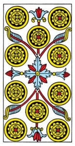 10 of Pentacles - Tarot de Marseille