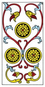 3 of Pentacles - Tarot de Marseille