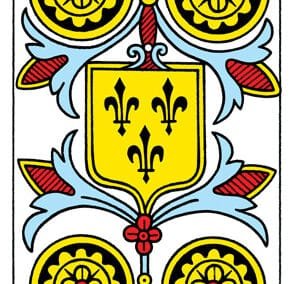 4 of Pentacles - Tarot de Marseille