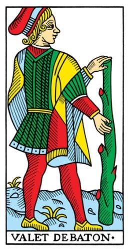 2-3-4 of Cups - Venus-Mercury-Moon in Cancer Decans - Exploring Emotional Security - 54 Page of Wands - Tarot de Marseille