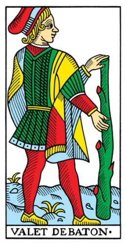 2-3-4 of Cups - Venus-Mercury-Moon in Cancer Decans - Exploring Emotional Security - 54 Page of Wands - Tarot de Marseille