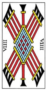 9 of Wands - Tarot de Marseille 