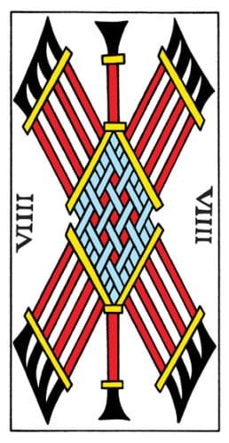 9 of Wands - Tarot de Marseille