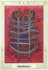 8 of Swords - Interference - Thoth