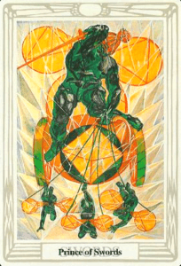 Prince of Swords - Air of Air - Thoth