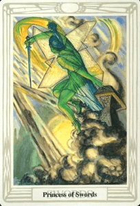 Princess of Swords - Thoth Tarot