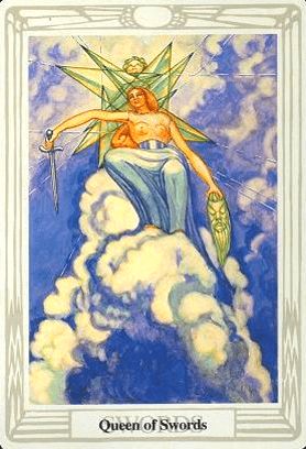 Queen of Swords - Thoth Tarot