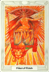 Prince of Wands - Thoth Tarot