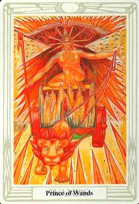2-3-4 of Cups - Venus-Mercury-Moon in Cancer Decans - Exploring Emotional Security - 63 Prince of Wands - Thoth Tarot