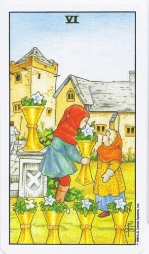 20 Years, Tech Overhauls, Wild Transits, and an Evening at a Museum - 4 6 of Cups - Rider-Waite-Smith Tarot