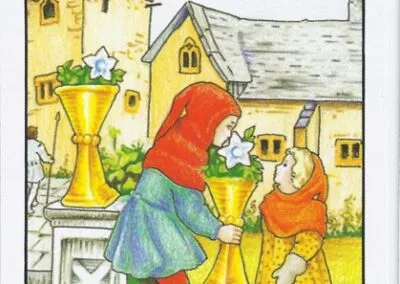 6 of Cups - Rider-Waite-Smith Tarot