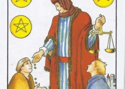 6 of Pentacles - Rider-Waite-Smith Tarot